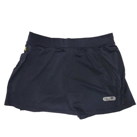 ASICS Women's Black Athletic Skort With Zipper Pocket Size Medium - Picture 2 of 13